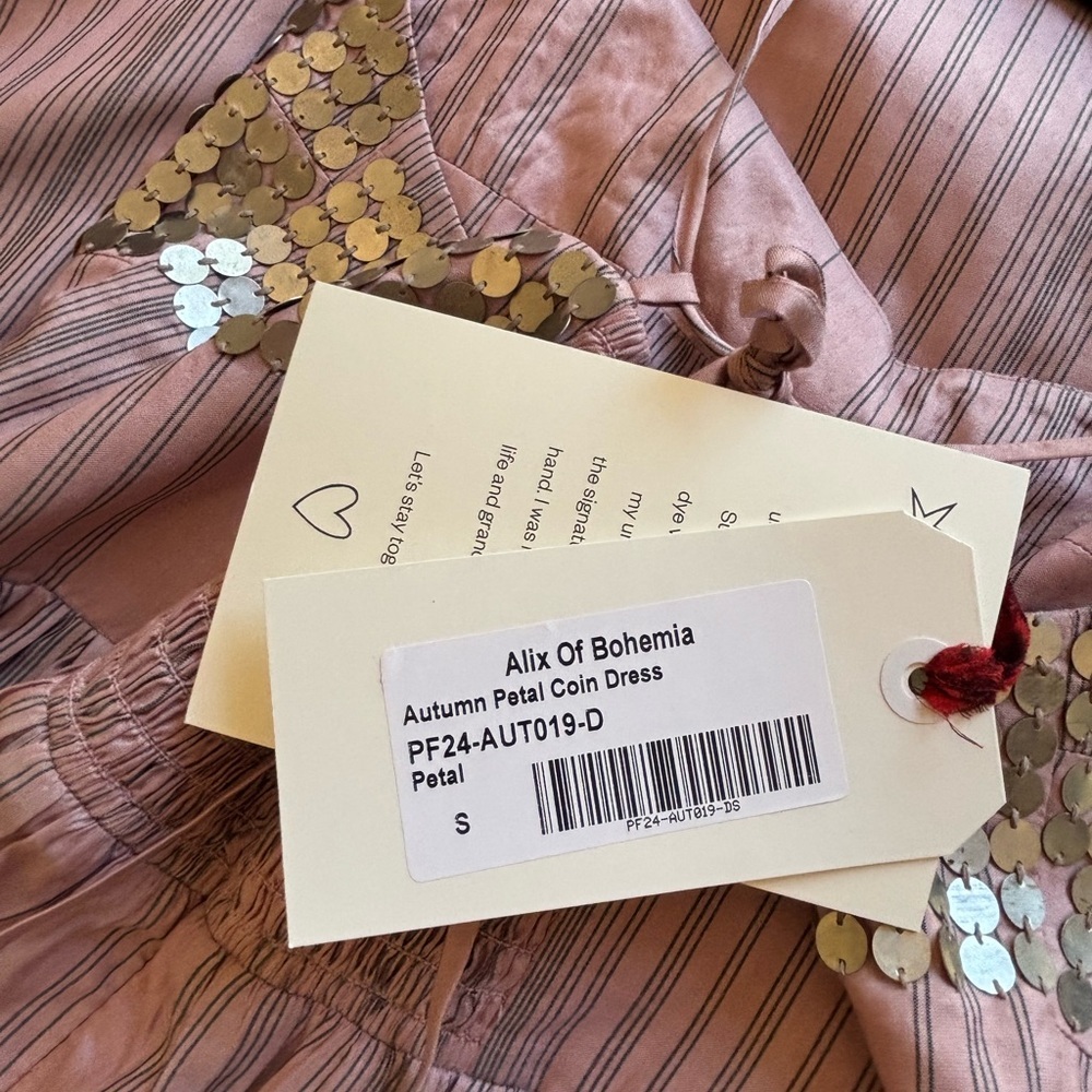 Alix Of Bohemia Pink‎ and Coin Maxi Dress - Picture 6 of 7